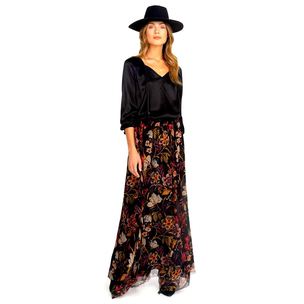Johnny Was | Silk Maxi Skirt “Abruzzi” - Picture 2 of 12